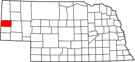 Localisation de Comté de Scotts Bluff
