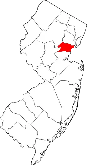 Localisation de Comté d'Union(Union County)