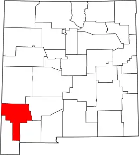 Localisation de Comté de GrantGrant County