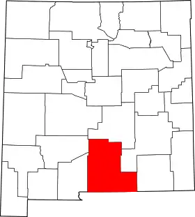 Localisation de Comté d’Otero(Otero County)