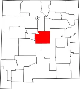 Localisation de Comté de Torrance(Torrance County)