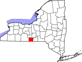 Localisation de Comté de Chemung(Chemung County)