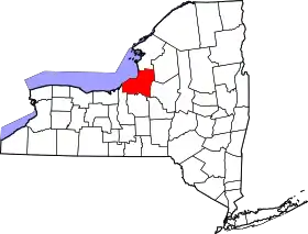 Localisation de Comté d'Oswego(Oswego County)