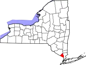 Localisation de Comté de Rockland(Rockland County)