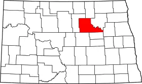 Localisation de Comté de BensonBenson County