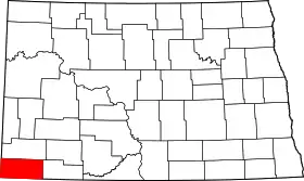 Localisation de Comté de BowmanBowman County