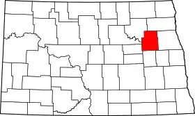 Localisation de Comté de Nelson(Nelson County)