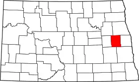 Localisation de Comté de Steele(Steele County)