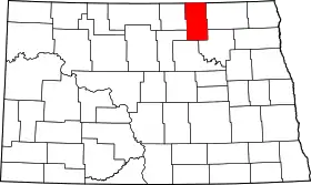 Localisation de Comté de Towner(Towner County)