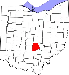 Localisation de Comté de Fairfield(Fairfield County)