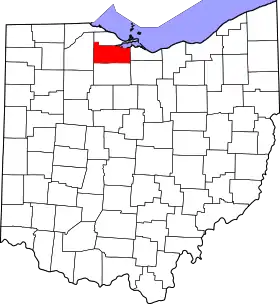 Localisation de Comté de Sandusky(Sandusky County)