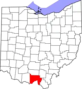 Localisation de Comté de Scioto(Scioto County)