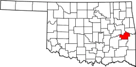 Localisation de Comté de Haskell(Haskell County)