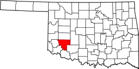 Localisation de Comté de Kiowa(Kiowa County)