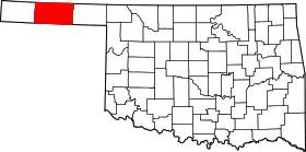 Localisation de Comté de Texas(en) Texas County