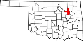 Localisation de Comté de Tulsa(Tulsa County)