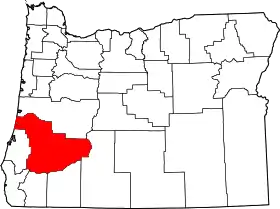 Localisation de Comté de Douglas(Douglas County)