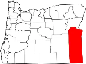 Localisation de Comté de Malheur(Malheur County)