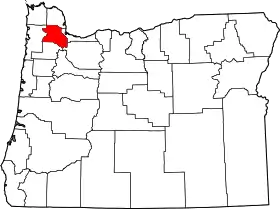 Localisation de Comté de Washington(Washington County)