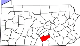 Localisation de Comté de Cumberland(Cumberland County)