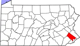 Localisation de Comté de Montgomery