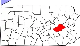 Localisation de Comté de Schuylkill(Schuylkill County)