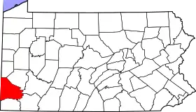 Localisation de Comté de Washington(Washington County)