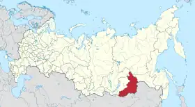 Localisation de Kraï de Transbaïkalie