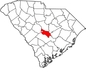 Localisation de Comté de Calhoun(Calhoun County)