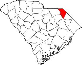Localisation de Comté de Marlboro(Marlboro County)