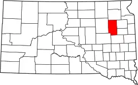 Localisation de Comté de Clark(en) Clark County