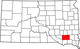 Localisation de Comté de Hutchinson(Hutchinson County)