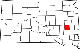 Localisation de Comté de Miner(en) Miner County