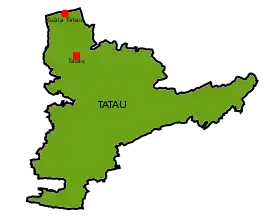 Localisation de District de Tatau