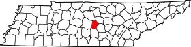 Localisation de Comté de Cannon(Cannon County)