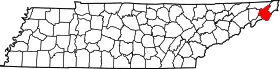 Localisation de Comté de Carter(Carter County)