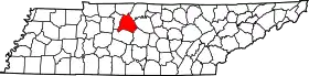 Localisation de Comté de Davidson(Davidson County)