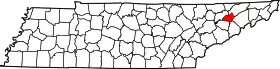 Localisation de Comté de Hamblen(Hamblen County)