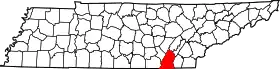 Localisation de Comté de Hamilton(en) Hamilton County