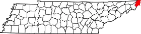 Localisation de Comté de Johnson(Johnson County)