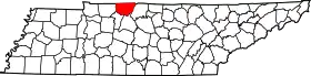 Localisation de Comté de Robertson(Robertson County)