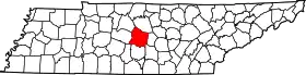 Localisation de Comté de Rutherford(Rutherford County)