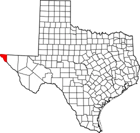 Localisation de Comté d'El Paso(en) El Paso County