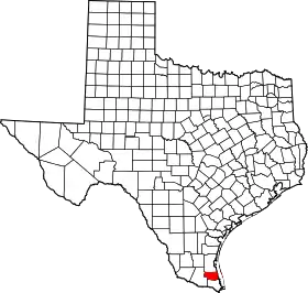 Localisation de Comté de Willacy(Willacy County)