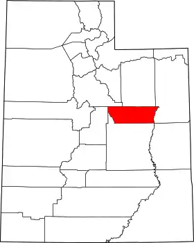 Localisation de Comté de Carbon(Carbon County)