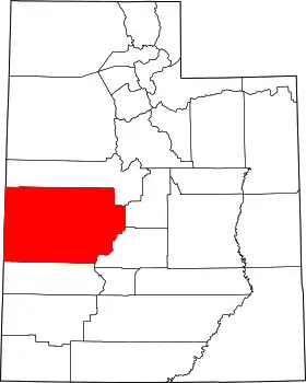 Localisation de Comté de Millard(Millard County)