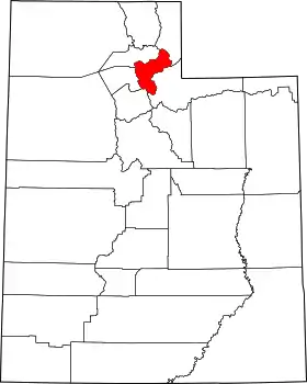 Localisation de Comté de Morgan(Morgan County)