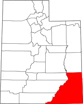 Localisation de Comté de San Juan(San Juan County)