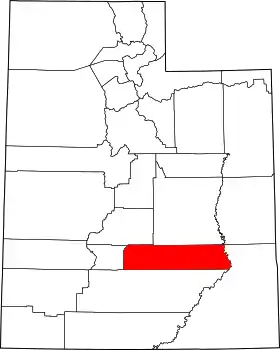 Localisation de Comté de Wayne(Wayne County)