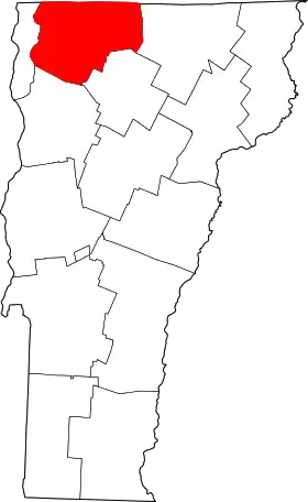 Localisation de Comté de FranklinFranklin County